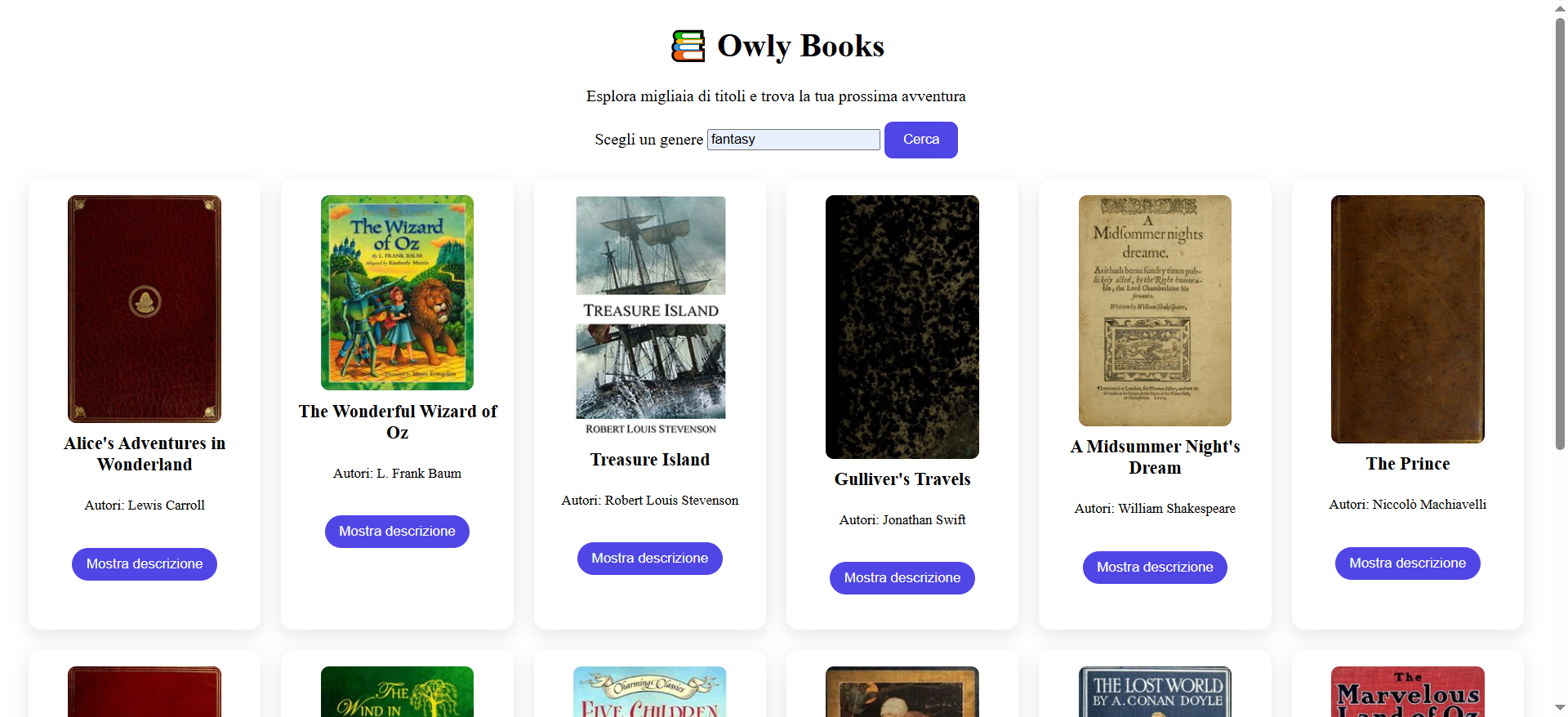 Anteprima Book Explorer